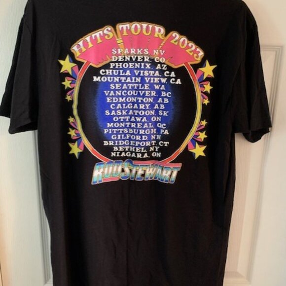 ROD STEWART MENS BAND TSHIRT - Picture 2 of 4